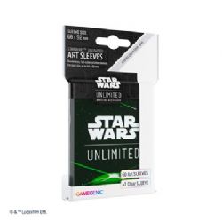PROTÈGE-CARTES STAR WARS UNLIMITED - VERT (60CT)(SLEEVES)